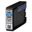 Cartus cerneala Canon PGI1500XLC, cyan, Dual Resistant High Density, capacitate 12ml / 1020 pagini, pentru Canon Maxify MB2350, MB2050.
