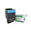 Toner Lexmark 71B2HC0, cyan ,return program ,3.5k,CX417DE, CX517DE, CS417DN, CS517DE