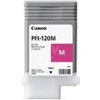 Cartus cerneala Canon PFI-120M, magenta, capacitate 130ml, pentru Canon TM 200/205/300/305.
