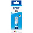 Cartus cerneala original Epson 112 Ecotank , pigment cyan, capacitate 70ml,7500 pagini