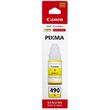 Cartus cerneala Canon GI-490 Y, yellow, capacitate 70ml, pentru echipamente CISS G1400 / G2400 / G3400 / G4400 / G1411 / G2411 / G3411 / G4411.