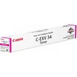 Toner Original Canon EXV34M, Magenta, capacitate 19000 pagini