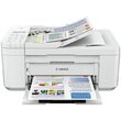 Multifunctional inkjet color Canon Pixma TR4551 WHITE, dimensiune A4 (Printare, Copiere, Scanare, Fax, Cloud link), duplex, viteza 8.8ppm alb-negru, 4.4ppm color, rezolutie 4800x1200 dpi, alimentare hartie 100 coli, imprimare fara margini, scanner flatbed