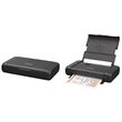 Imprimanta inkjet color portabila Canon TR150, culoare: negru, dimensiune A4, viteza 9ipm alb-negru, 5,5ipm color, rezolutie 4800 x 1200 dpi, alimentare hartie 50 coli, interfata USB2.0, Wireless, PictBridge, Google Cloud Print, Air Print, USB charging, c