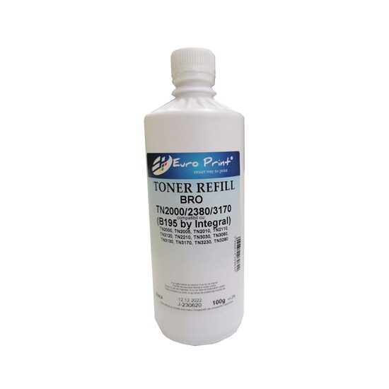 Toner compatibil Brother TN2000/TN3170/TN3280 B195 100g by Integral refill