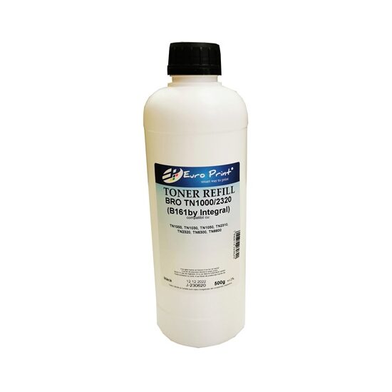 Toner compatibil Brother TN1000/TN2320 B161 500g by Integral refill