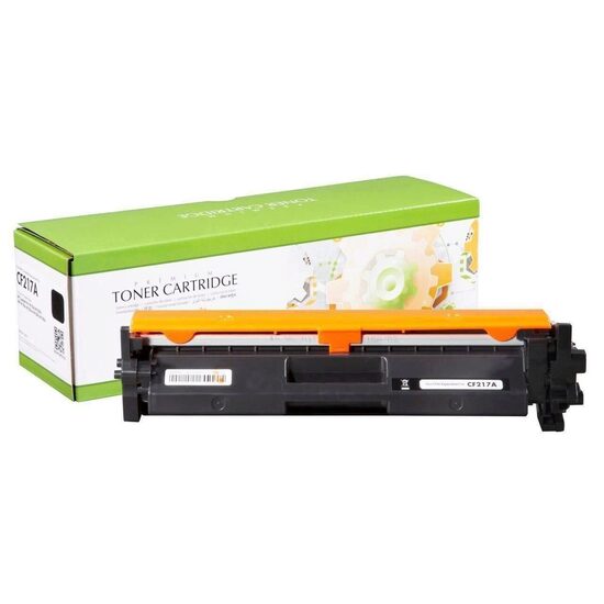 Toner compatibil Static Control, CF217A cu chip pentru HP LaserJet M102, MFP M130, 1600 pagini