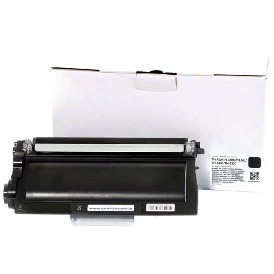 Toner compatibil Static Control pentru Brother TN3380, TN750, cutie alba, 8000 pagini