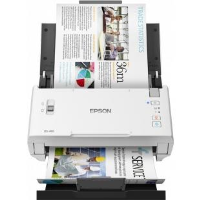 Scanner Epson DS-410, dimensiune A4, tip sheetfed, viteza scanare: 52 ipm alb-negru si color, rezolutie optica 600x600dpi, ADF Single Pass 50 pagini, duplex, senzor CIS, USB 2.0 Type B, software :Document Capture Pro 2.0, Epson Scan 2, Posibilitatea prelungirii garantiei pana la 3 ani, doar cu