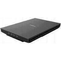Scanner Canon Lide 300, dimensiune A4, tip flatbed, viteza scanare 2,2 msec./linie (300dpi), 14.8 msec./linie (2400 dpi), rezolutie optica 2400 x 4800dpi, senzor CIS, 4 butoane (PDF, AUTOSCAN, COPY, SEND), interfata: USB 2.0.