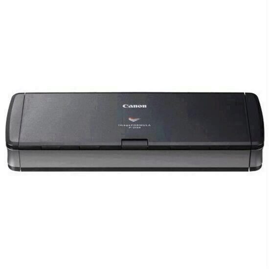 Scanner Canon P-215II, dimensiune A4, tip portabil, viteza scanare  12ppm alb-negru si 10ppm color, duplex, rezolutie optica 600dpi, rezolutie hardware 600x600dpi, senzor CIS, interfata: USB 2.0, software inclus: Driver ISIS /TWAIN, CaptureOnTouch, CaptureOnTouch Lite, Presto! Cititor BizCard