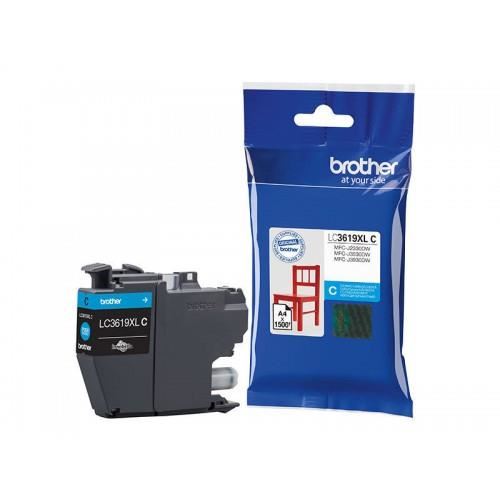 Cartus cerneala Original Brother Cyan, LC3619XLC, pentru MFC-J2330DWLC3619XLC
