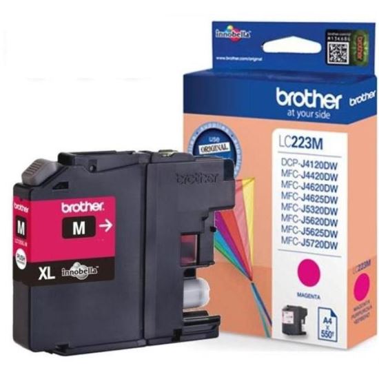 Cartus Cerneala Original Brother LC223M Magenta pentru J4120DW/J4420DW, 550 pagini