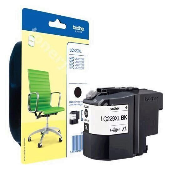 Cartus cerneala Original Brother LC229XLBK Black pentru BROTHER MFC-J5320DW, " LC229XLBK"