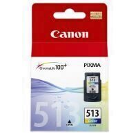 Cartus cerneala Canon CL-513, color, capacitate 13ml / 350 pagini, pentru Canon Pixma IP2700, Pixma MP230, Pixma MP240, Pixma MP250, Pixma MP260, Pixma MP270, Pixma MP280, Pixma MP282, Pixma MP480, Pixma MP490, Pixma MP495, Pixma MX320, Pixma MX330, Pixma MX340, Pixma MX350, Pixma MX360, Pixma