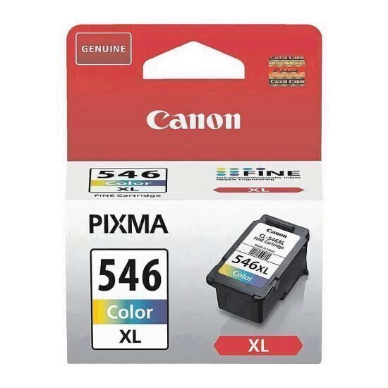 Cartus cerneala Canon CL-546XL, color, capacitate 15ml, pentru Canon Pixma IP2850, Pixma MG2450, PixmaMG2455, Pixma MG2550