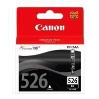 Cartus cerneala Canon CLI-526BK, black, pentru Canon Pixma IP4850, Pixma IP4950, Pixma IX6550, Pixma MG5150, Pixma MG5250, Pixma MG5350, Pixma MG6150, Pixma MG6250, Pixma MG8150, Pixma MG8250, Pixma MX715, Pixma MX885, Pixma MX895.