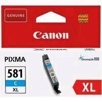 Cartus cerneala Canon CLI581XLC, cyan ,8.3 ml, PIXMA TS8152 PIXMA TS8151 PIXMA TR7550 PIXMA TS6151 PIXMA TS9155 PIXMA TS9150 PIXMA TS6150 PIXMA TR8550 PIXMA TS8150, TS705.