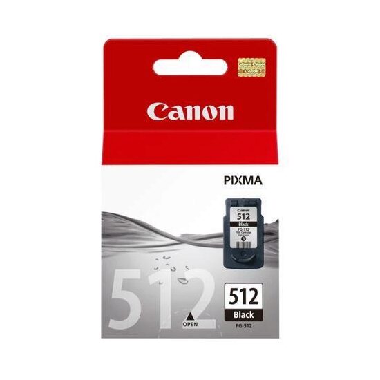 Cartus cerneala Canon PG-512, black, capacitate 15ml / 400 pagini, pentru Canon Pixma IP2700, Pixma MP230, Pixma MP240, Pixma MP250, Pixma MP260, Pixma MP270, Pixma MP280, Pixma MP282, Pixma MP480, Pixma MP490, Pixma MP495, Pixma MX320, Pixma MX330, Pixma MX340, Pixma MX350, Pixma MX360, Pixma