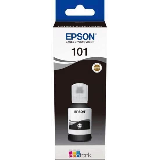Cartus cerneala original Epson 101 Ecotank , negru, capacitate 127ml, 1500 pagini
