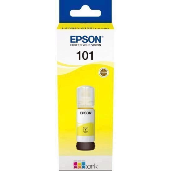 Cartus cerneala original Epson 101 Ecotank , galben, capacitate 70ml, 1500 pagini