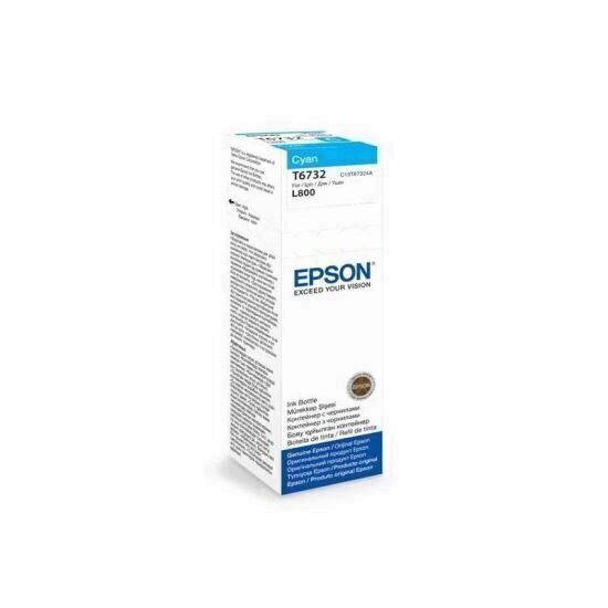 Cartus cerneala original Epson T6732, cyan, capacitate 70ml, 1800 pagini