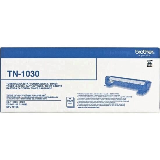 Toner Original  Brother TN1030 Black pentru DCP-1510E/1512E/HL-1110E/1112E, 1000pag "TN1030"
