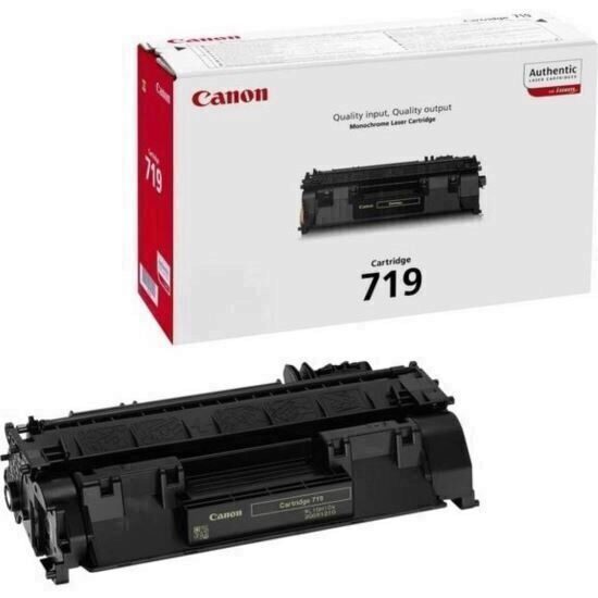 Toner Original Canon CRG719, negru, capacitate 2100 pagini