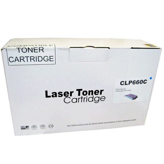 Cartus toner Remanufacturat  compatibil cu Samsung CLP660 cyan