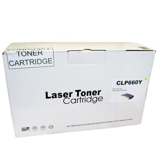 Cartus toner Remanufacturat  compatibil cu Samsung CLP660 yellow