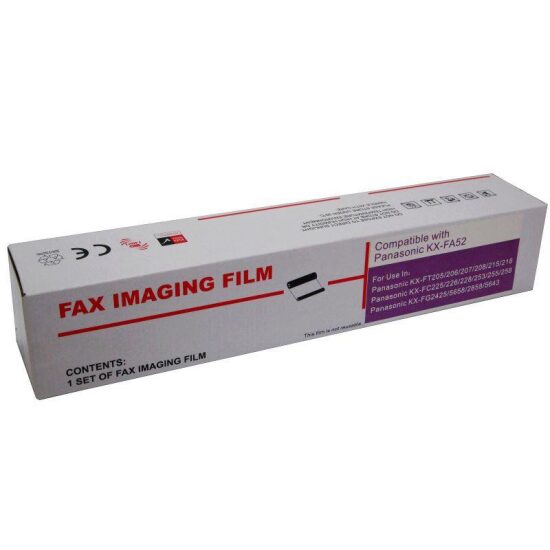 Film termic compatibil cu Panasonic KX-FA52E, 1 rola 213 mm x 30 m