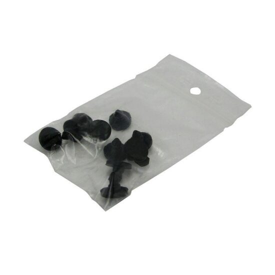 Set 10 dopuri cauciuc astupare orificiu reumplere cartus negru