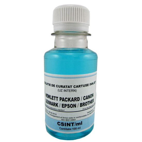 100 ml Solutie pentru curatarea si spalarea cartuselor de cerneala la interior