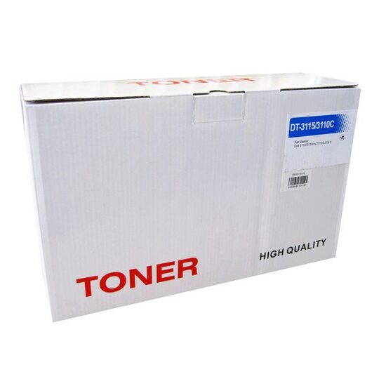 Cartus toner Remanufacturat compatibil cu Dell 3110 cyan