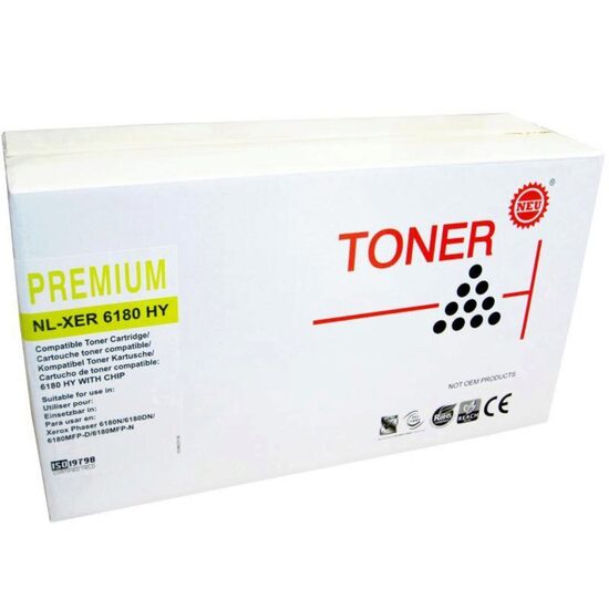 Cartus toner Remanufacturat compatibil cu Xerox 6180 yellow