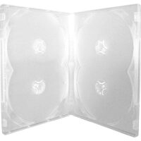 Carcasa 4 DVD transparenta
