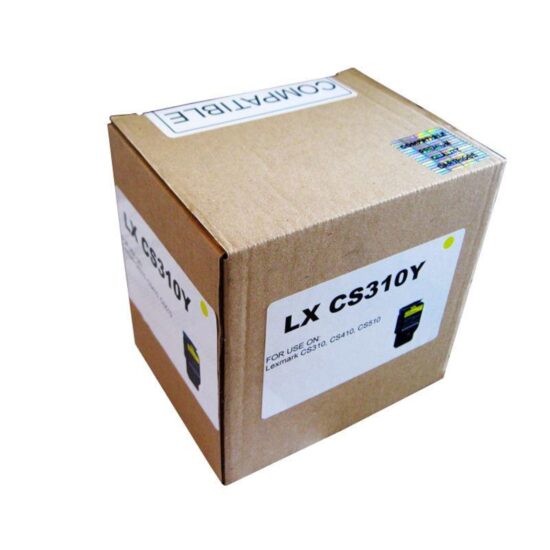 Cartus toner Remanufacturat  compatibil cu Lexmark CS310 yellow