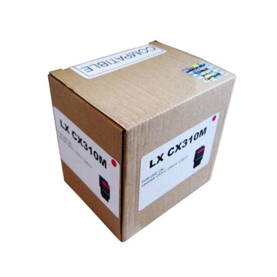 Cartus toner Remanufacturat  compatibil cu Lexmark CX310 magenta