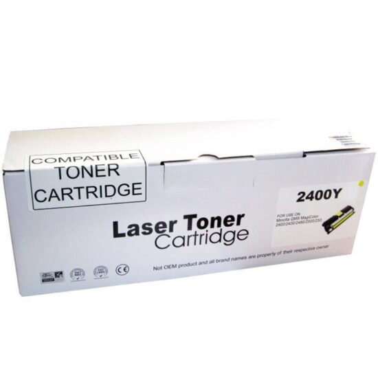 Cartus toner compatibil cu Konica Minolta MC2400 yellow