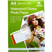 Hartie foto Yesion Waterproof Glossy A4, 220 g/mp, 20 coli/pachet