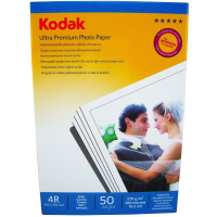 Hartie foto Kodak Ultra Premium Satin 4R , 270 g/mp, 50 coli/pachet