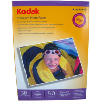 Hartie foto Kodak Premium Glossy 5R, 230 g/mp