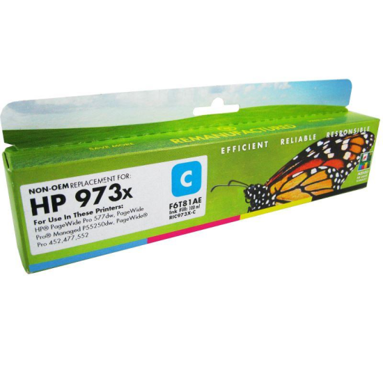 Cartus cerneala Static Control compatibil cu HP 973XL cyan,7000 pagini