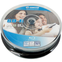 Blu-Ray Fortis printabil, 25GB, 6x, cake box 10 discuri
