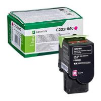Toner Lexmark C232HM0, magenta, 2.3k, Return programme C2325dw / C2425dw / C2535dw / MC2325adw / MC2425adw / MC2535adwe /MC2640adwe