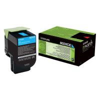 Toner Lexmark 80C2XCE, cyan, 4 k, CX510de , CX510de Statoil ,CX510dhe , CX510dthe
