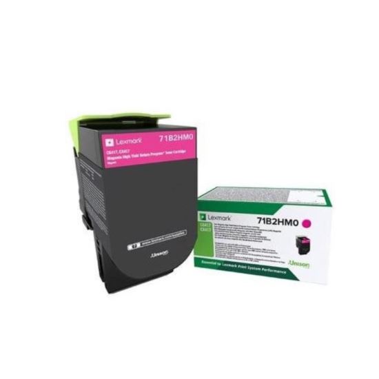 Toner Lexmark 71B2HM0, magenta ,return program ,3.5k,CX417DE, CX517DE, CS417DN, CS517DE