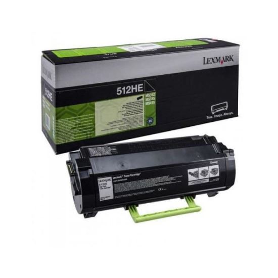 Toner Lexmark 51F2H0E, negru,capacitate mare 5 k, MS312DN,MS415DN
