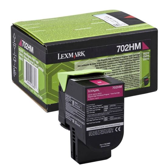 Toner Lexmark 70C2HME magenta, 3k,compatibil cu CS310dn / CS310n/ CS410dn / CS410dtn / CS410n / CS510de / CS510dte.