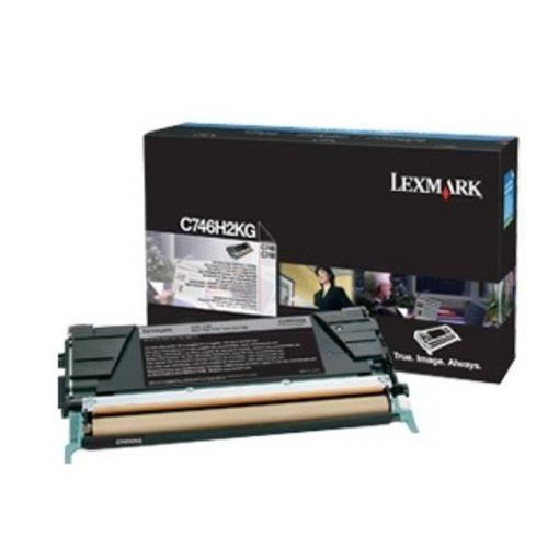 Toner Lexmark C746H3KG, black, 12 k, C746dn , C746dtn , C746n ,C748de , C748dte , C748e